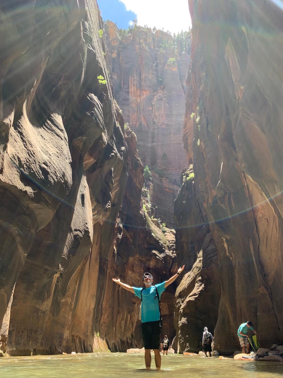 narrows zion national park