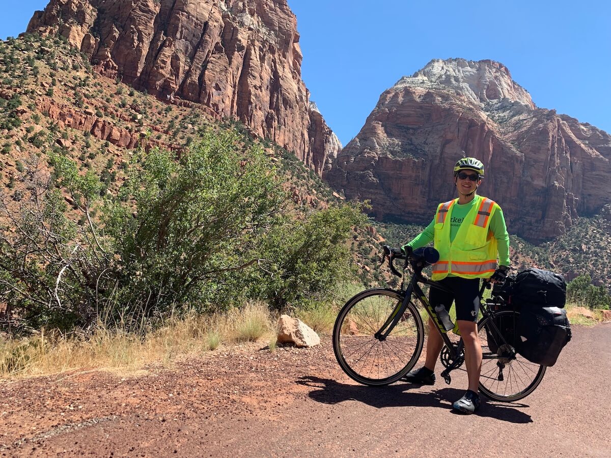 zion switchbacks bike