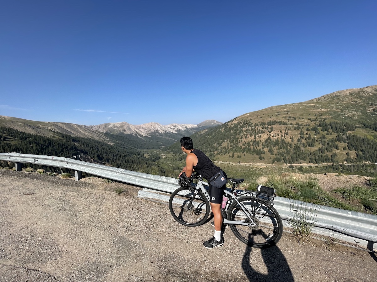 stephen climbing independence pass